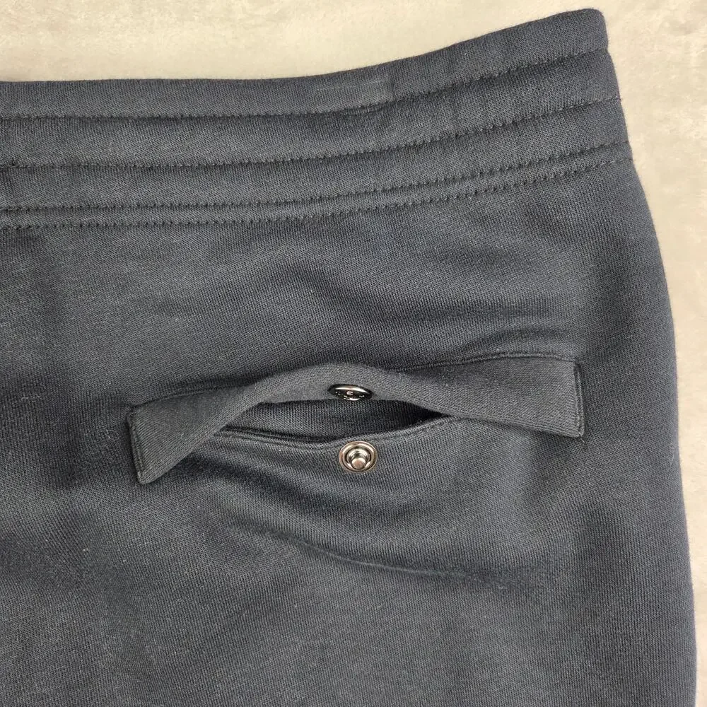 NIKE Men's Large Joggers Fleece Tapered Sweatpants NWT Black Athletic Athleisure
